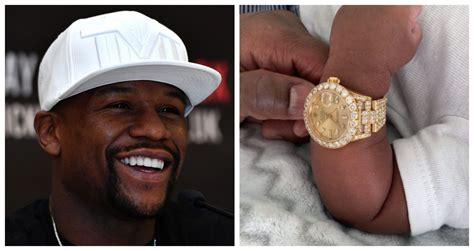 floyd mayweather buys grandson rolex|floyd mayweather jr full name.